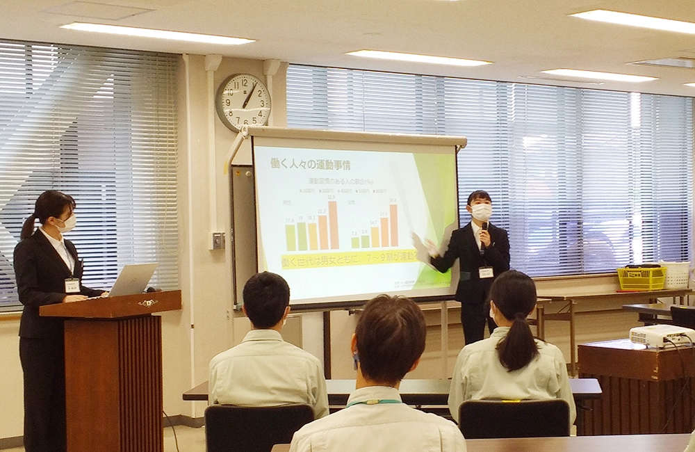 講義や演習の様子